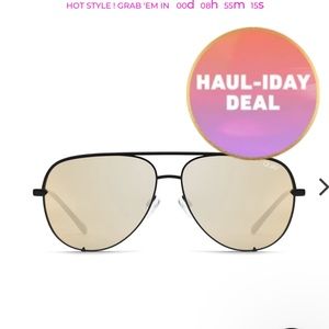 Brand new Quay High Key sunglasses - slight damage